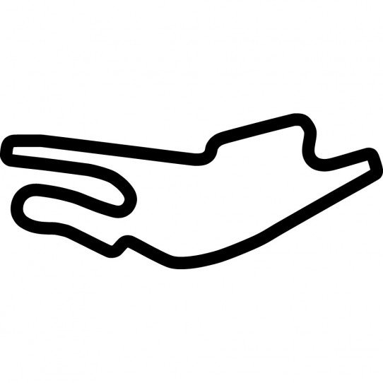Stickers Circuit Bugatti