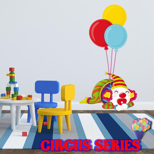 Autocollant Stickers enfant clown