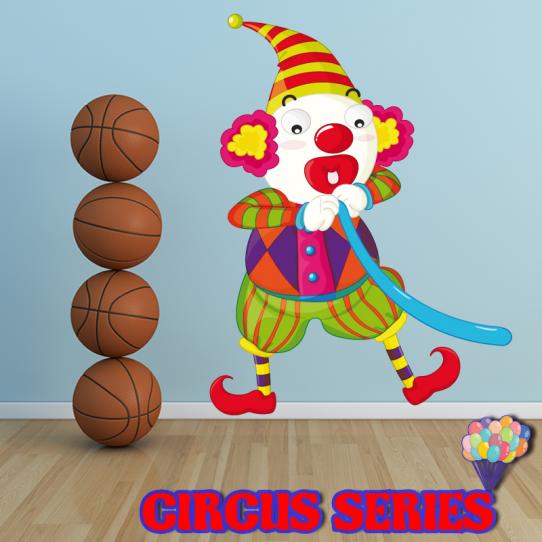 Autocollant Stickers enfant clown