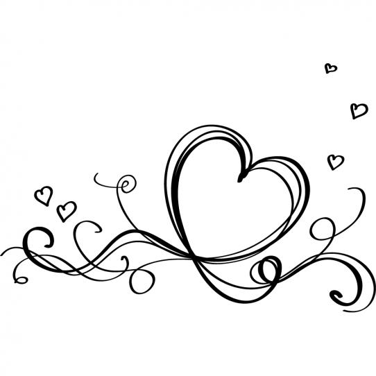 Stickers coeurs