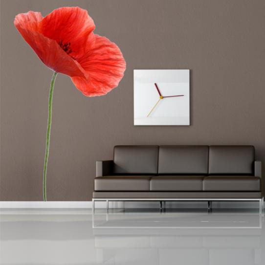Stickers Fleur Coquelicot