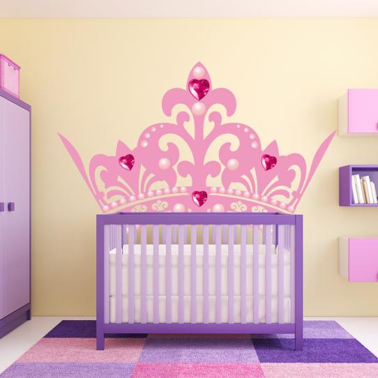 Autocollant Stickers enfant couronne