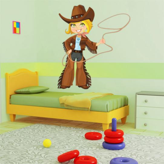 Stickers cowgirl Des prix 50 moins cher qu'en magasin