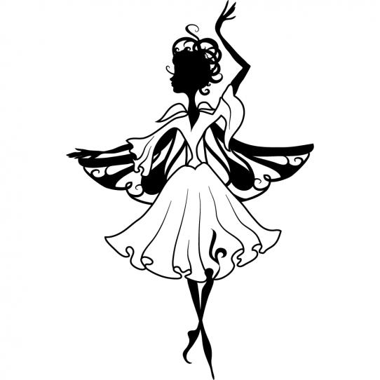 Stickers danseuse