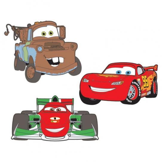 Stickers DISNEY CARS 2 Relief 3D Mousse 