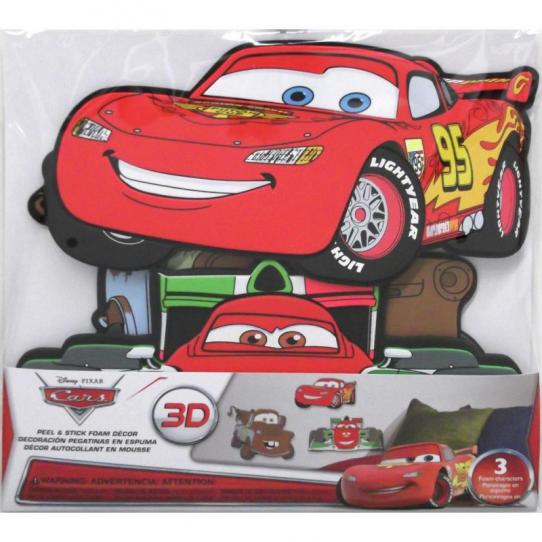 Stickers DISNEY CARS 2 Relief 3D Mousse 