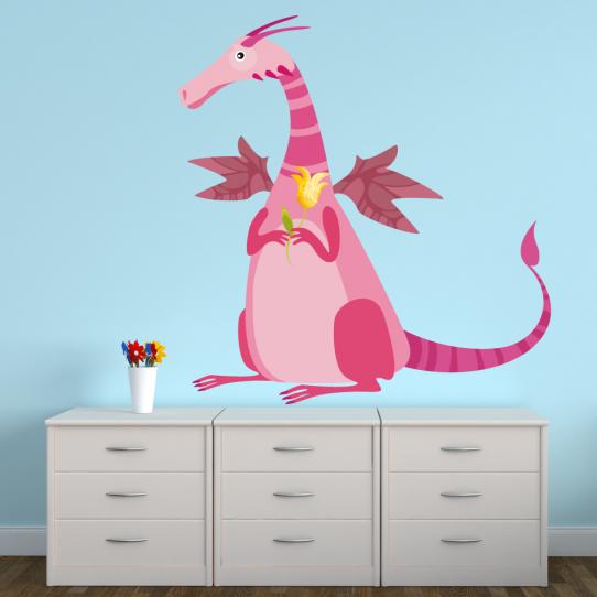 Autocollant Stickers muraux enfant dragon