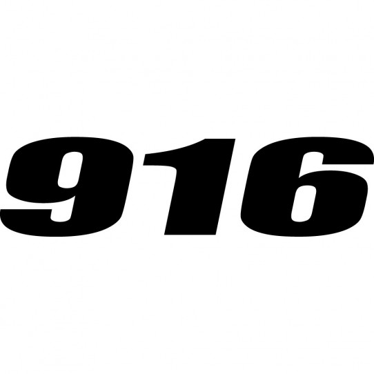 Stickers ducati 916
