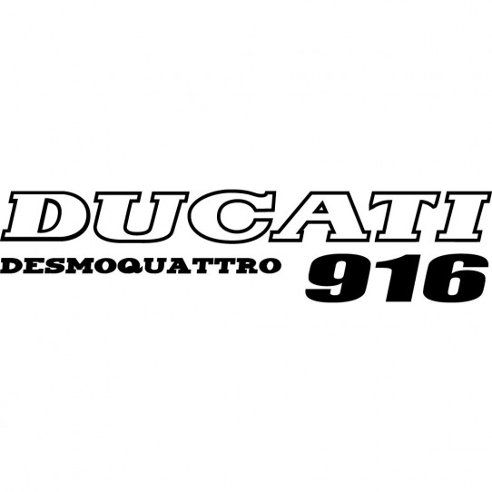 Stickers ducati desmoquattro 916