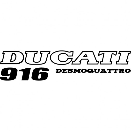 Stickers ducati desmoquattro 916