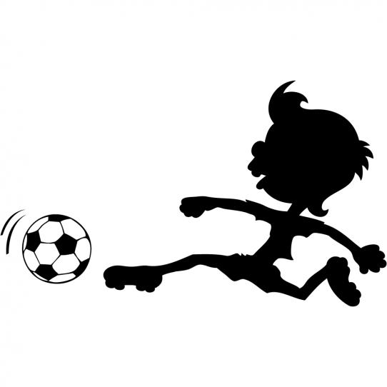 Stickers enfant foot