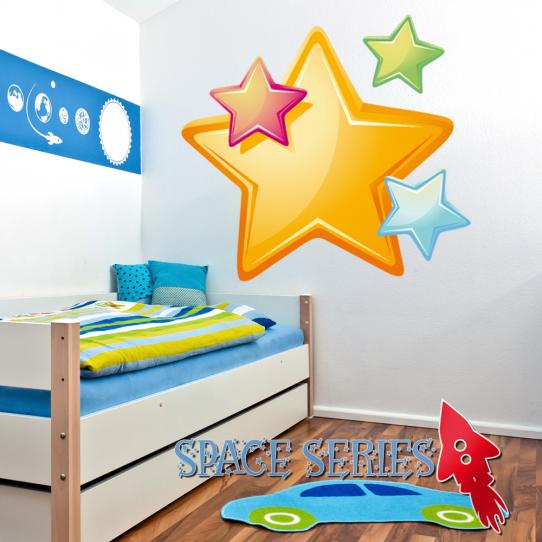 Autocollant Stickers enfant étoiles