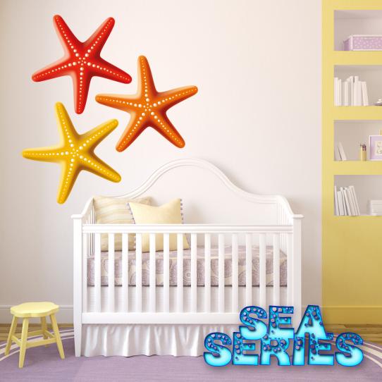 Autocollant Stickers enfant etoiles de mers
