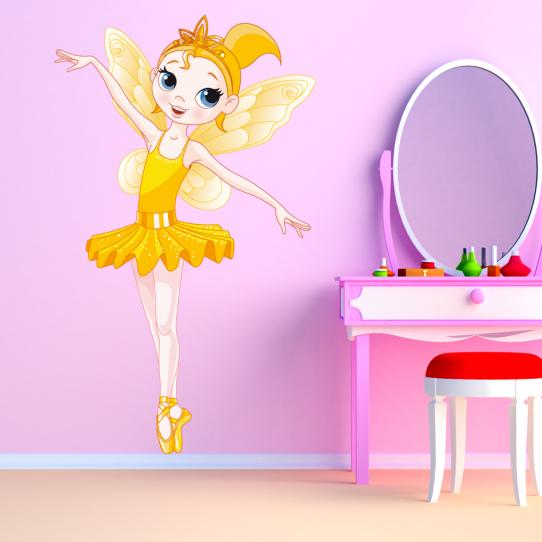 Autocollant Stickers enfant fee princesse