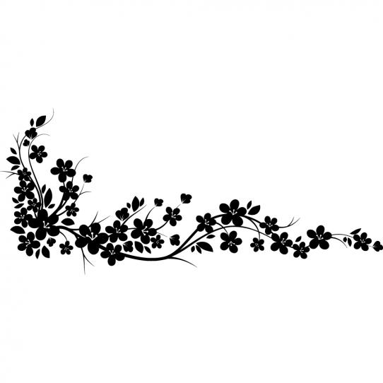 Stickers fleur