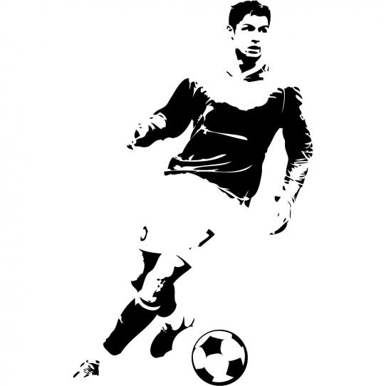 Stickers Foot cristiano ronaldo