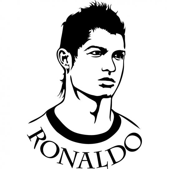 Stickers Foot cristiano ronaldo