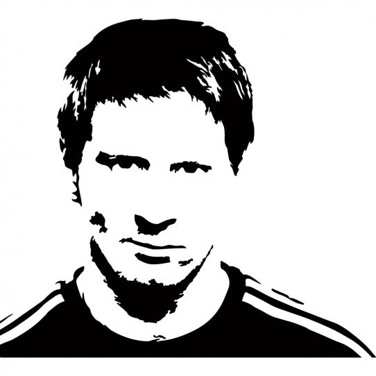 Stickers Foot lionel messi
