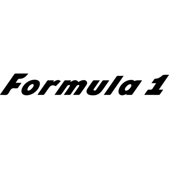 Stickers formula 1 one