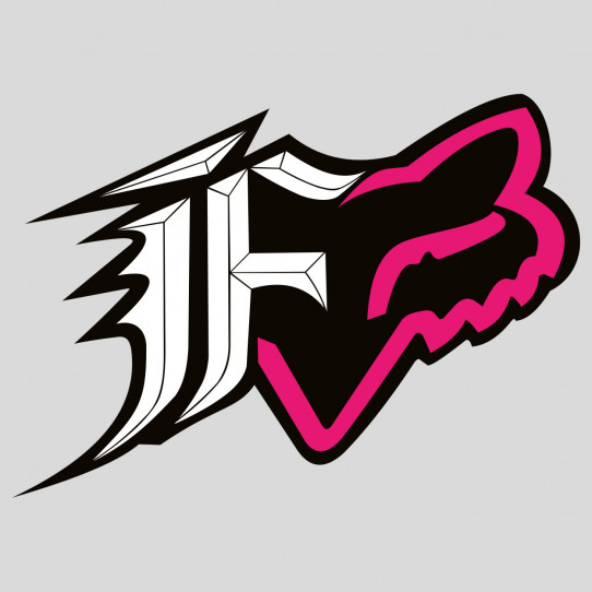 Stickers fox racing