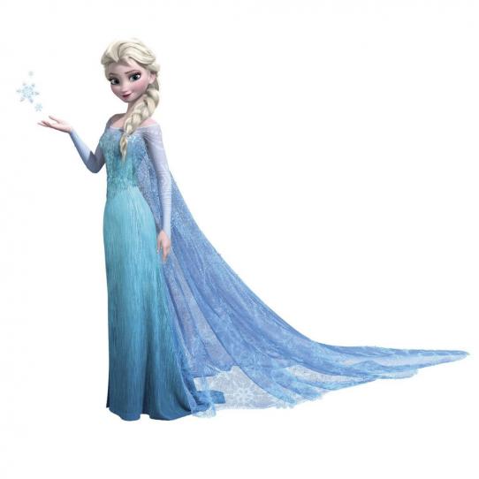 Stickers géant Elsa La Reine des Neiges Disney