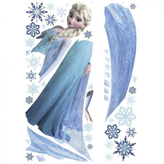 Stickers géant Elsa La Reine des Neiges Disney