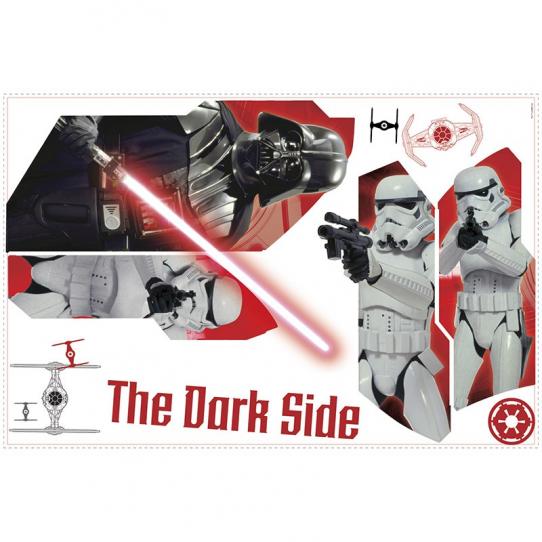 Stickers géant Star Wars Coté Obscur