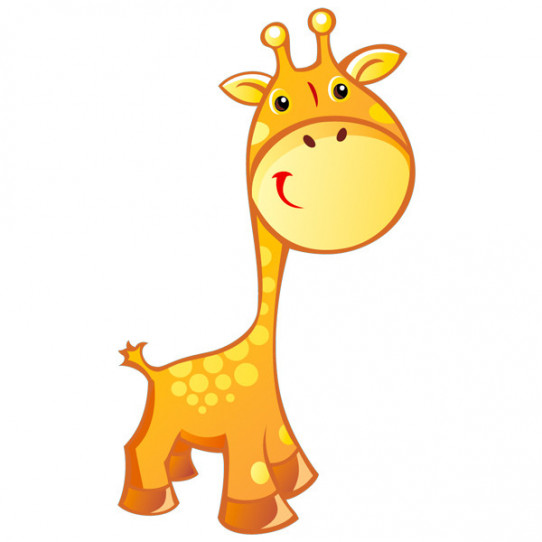 Stickers Girafe