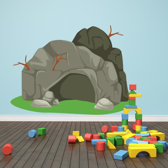 Autocollant Stickers enfant grotte