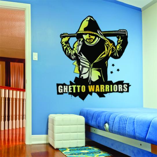 Stickers guetto warriors