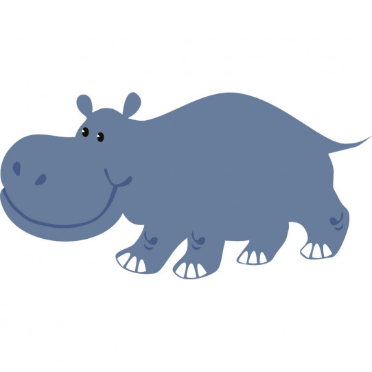 Stickers hippopotame