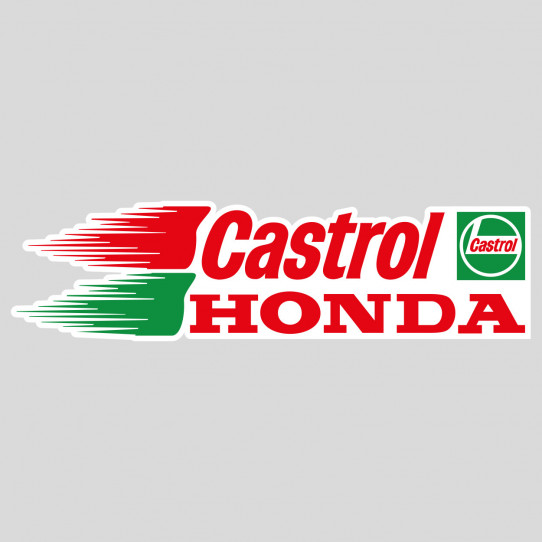 Stickers honda Castrol