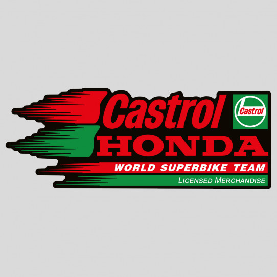 Stickers honda Castrol