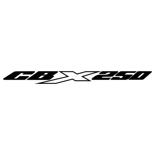 Stickers honda cbx 250