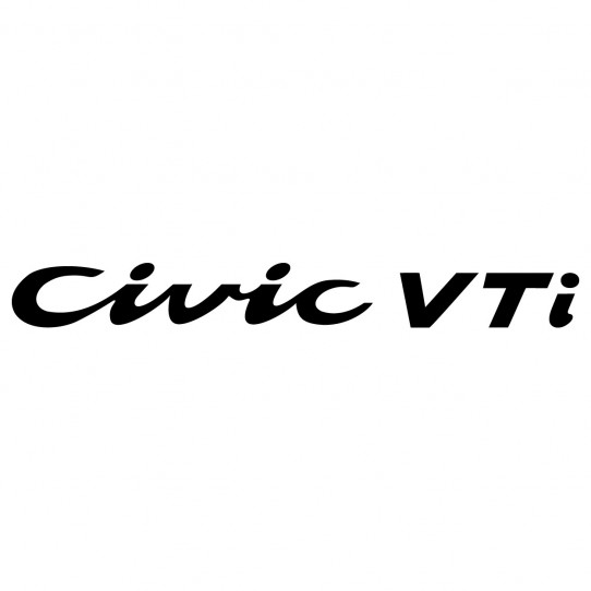 Stickers honda civic vti