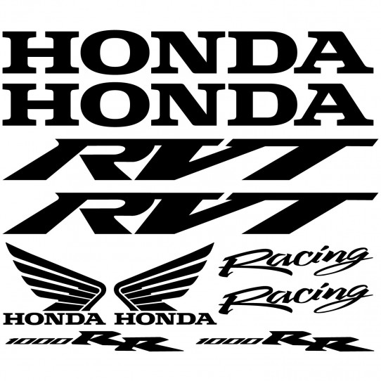Autocollant - Stickers Honda rvt 1000rr