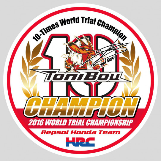 Stickers honda toni bou