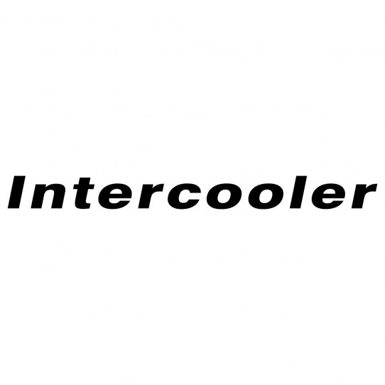 Stickers intercooler