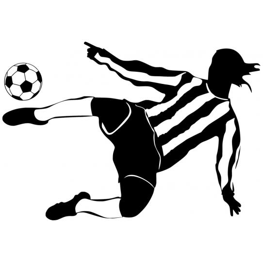 Stickers Joueur de Foot