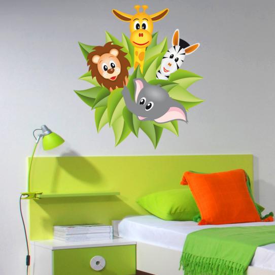 Autocollant Stickers jungle
