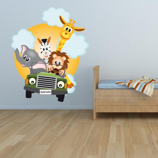 Autocollant Stickers Jungle
