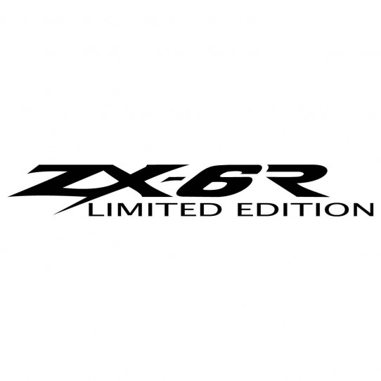 Stickers kawasaki zx-6r limited edition