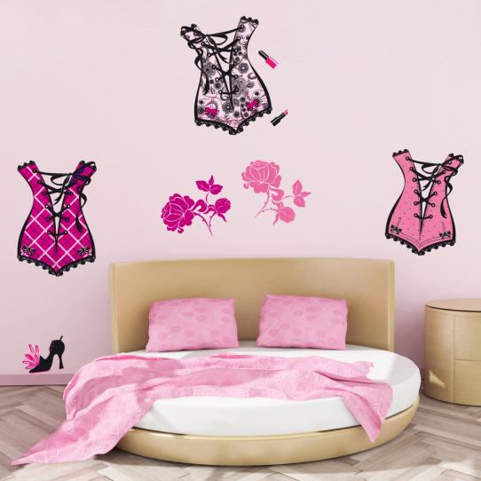 Autocollant Stickers ado kit 3 corsets