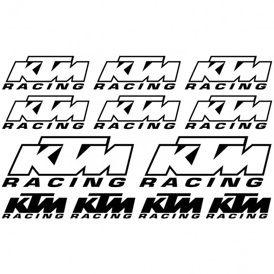 Autocollant - Stickers ktm racing