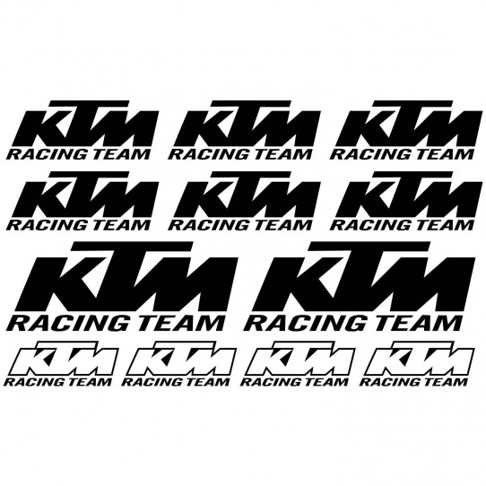 Autocollant - Stickers ktm racing team