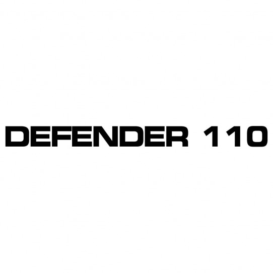 Stickers land rover defender 110