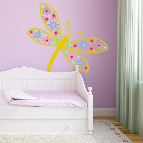 Autocollant Stickers libellule