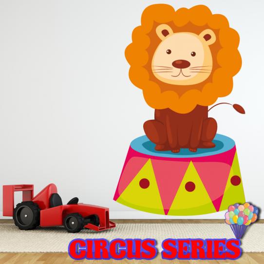 Autocollant Stickers enfant lionceau