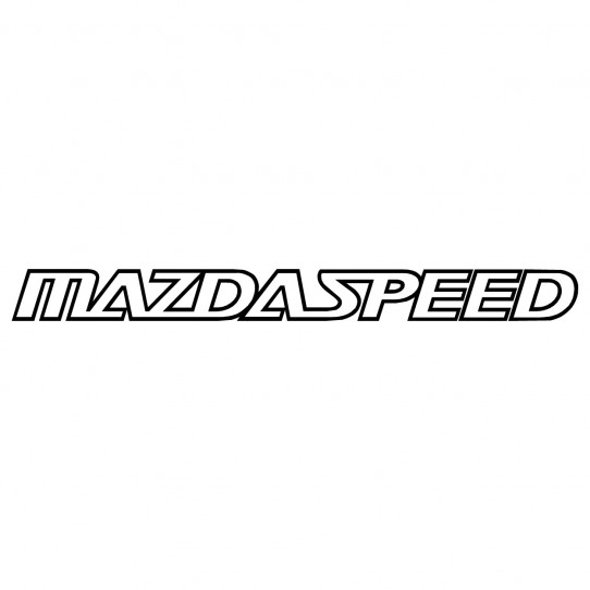Stickers mazda speed