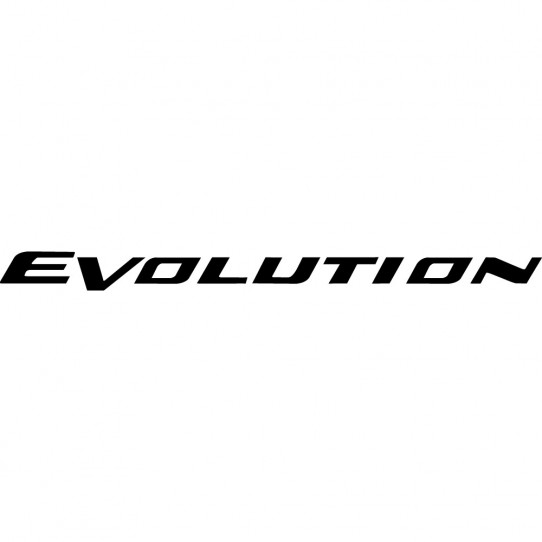 Stickers Mitsubishi evolution